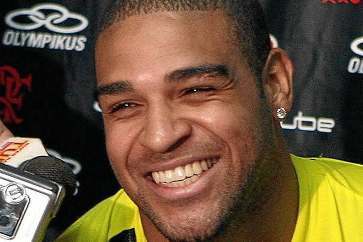 El Corinthians anuncia rescisión del contrato con el artillero Adriano (Foto: Tomado de internet/ VANGUARDIA LIBERAL)