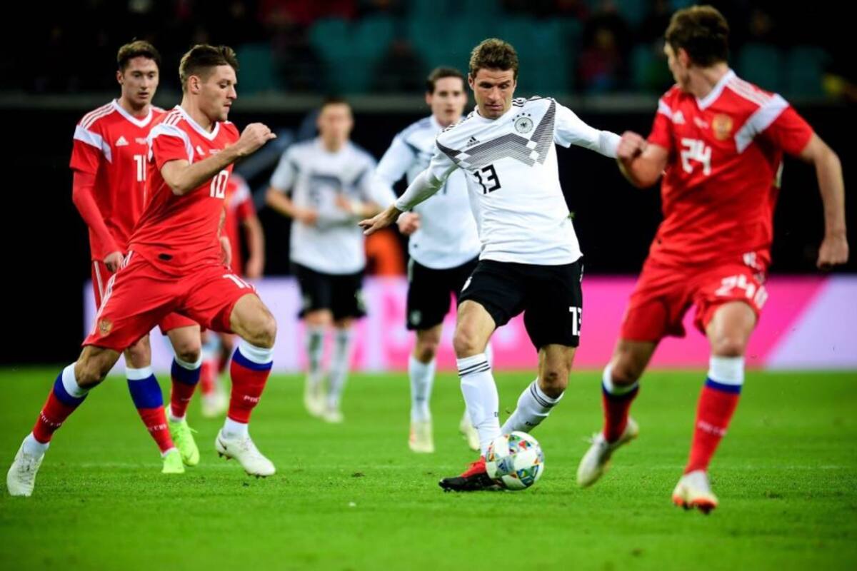 Alemania goleó 3-0 a Rusia y mostró síntomas de recuperación (Foto: EFE / VANGUARDIA LIBERAL)