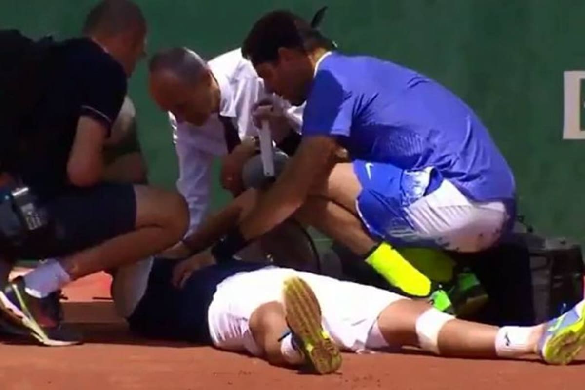Conmovedor video registró cómo Del Potro consoló a Almagro tras sufrir lesión (Foto: Tomada de Twitter /VANGUARDIA LIBERAL)