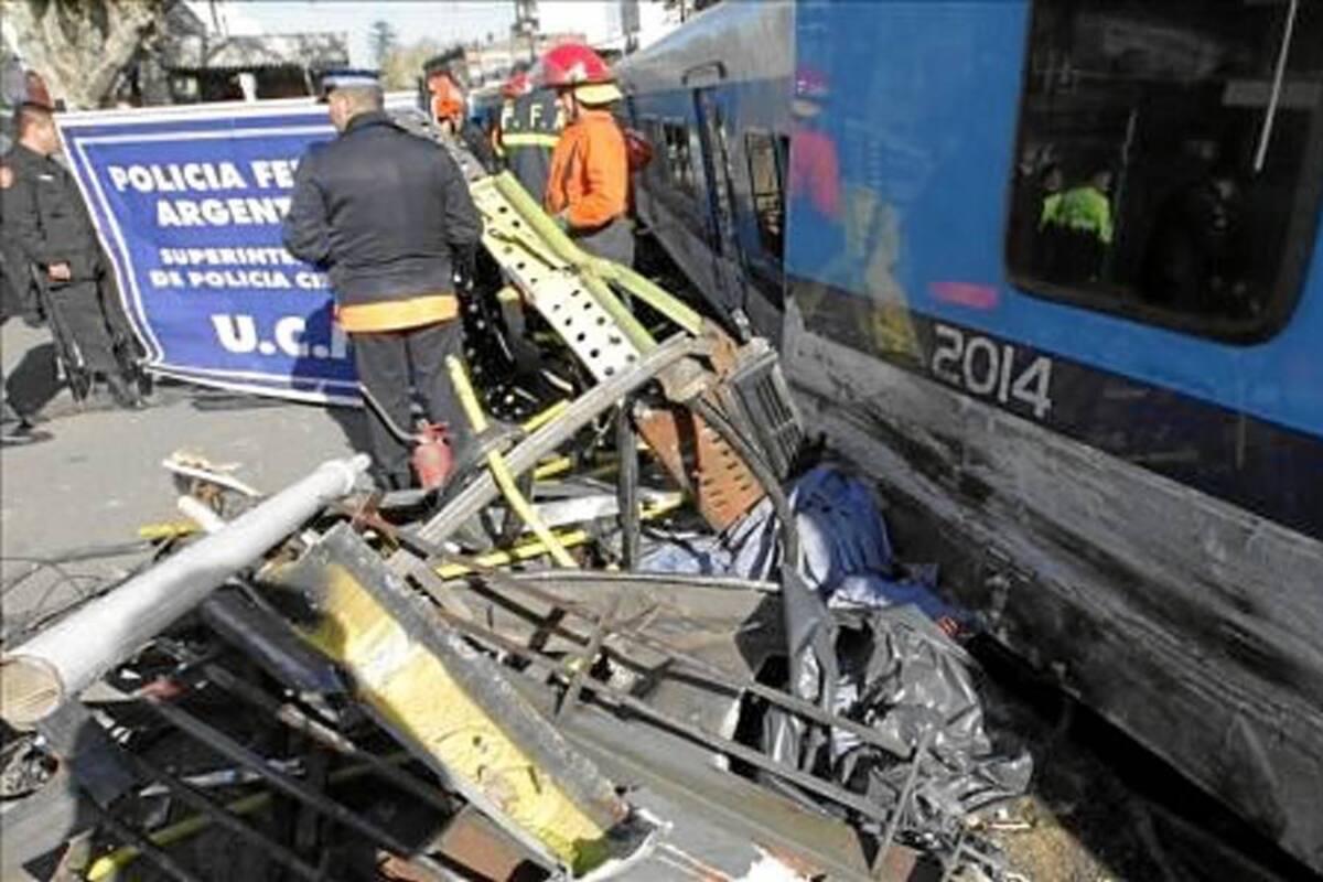 Aumenta a 50 el número de víctimas mortales de accidente ferroviario en Argentina (Foto: Tomada de Internet/VanguardiaLiberal)