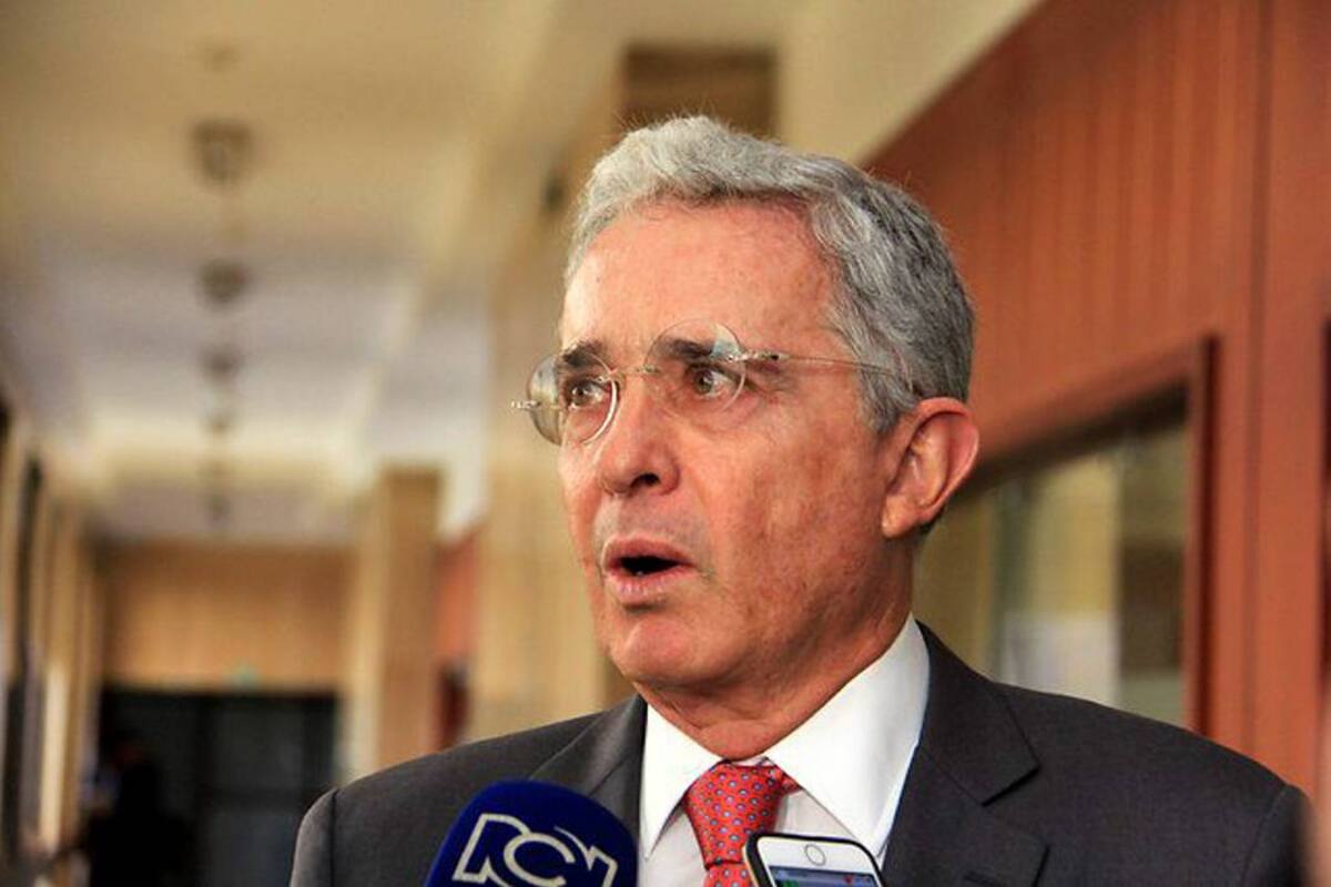 Álvaro Uribe Vélez asegura que nunca se le pasó por la mente evadir la Corte Suprema de Justicia (Foto: Colprensa /VANGUARDIA LIBERAL)