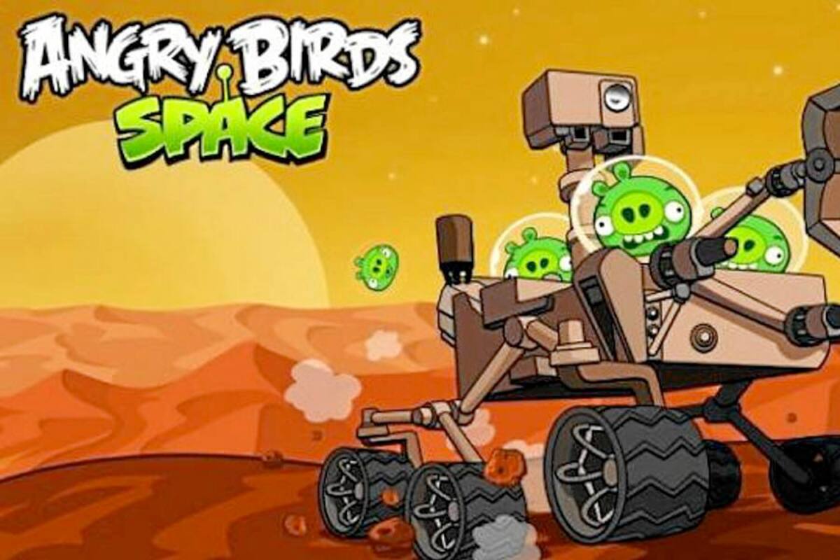 Los Angry Birds se topan con el Curiosity en Marte (Foto: Tomado de Internet/ VANGUARDIA LIBERAL)