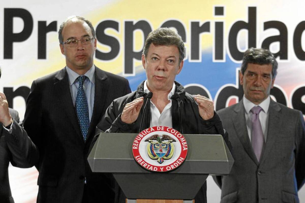 Santos pidió no satanizar la reforma a la Justicia (Foto: Colprensa/VANGUARDIA LIBERAL)