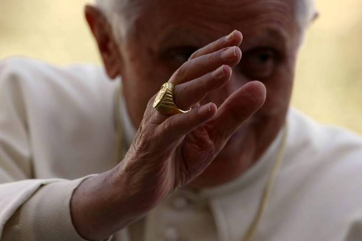 El anillo del Papa será previsiblemente destruido tras su renuncia (Foto: Tomada de Internet/ VANGUARDIA LIBERAL)
