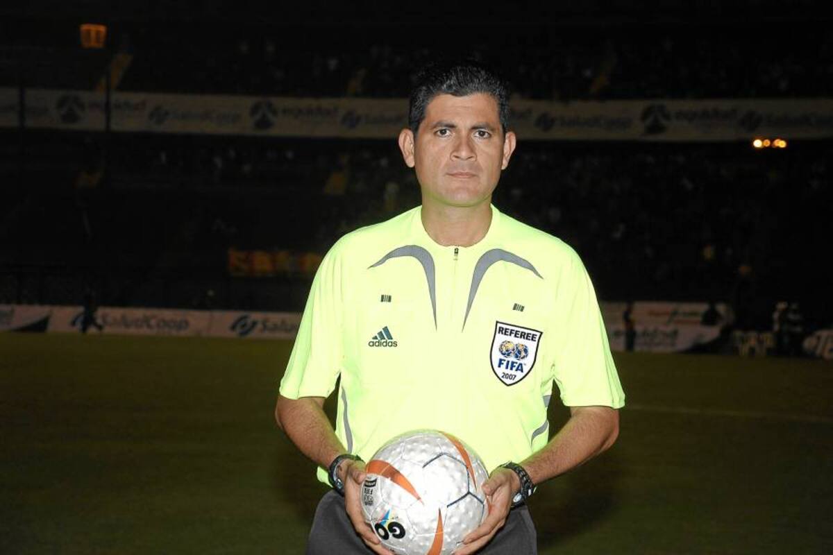 Óscar Julián Ruiz, arbitro internacional (Foto: Archivo/VANGUARDIA LIBERAL)