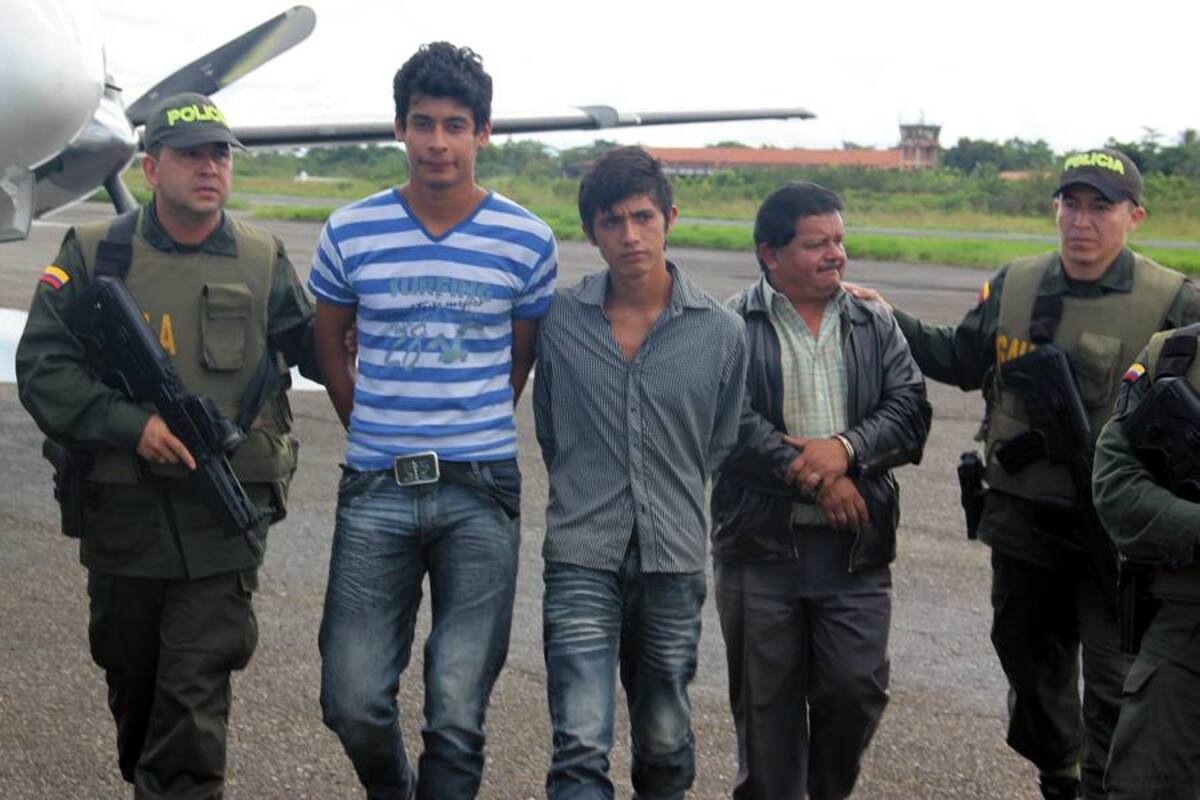 Estos son los presuntos secuestradores de Nhora Valentina (Foto: Colprensa/VANGUARDIA LIBERAL)