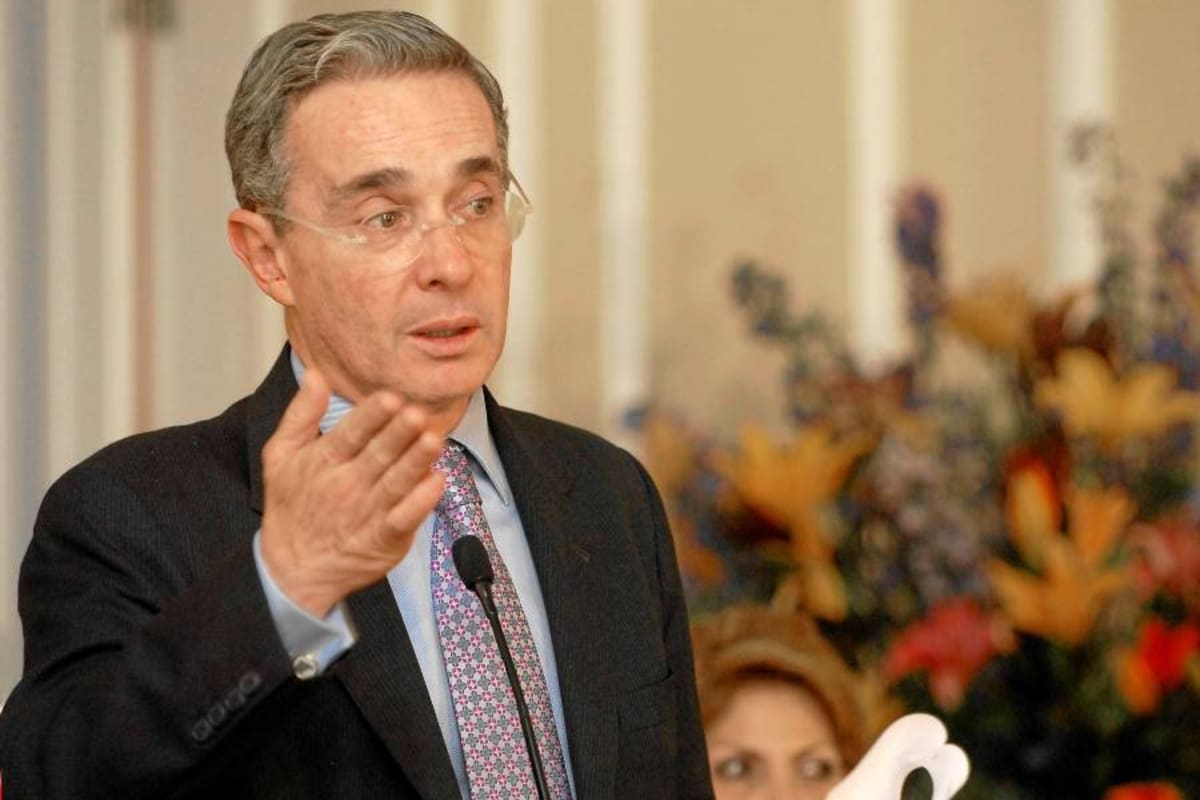 Álvaro Uribe, expresidente de la República. (Foto: Archivo/VANGUARDIA LIBERAL)