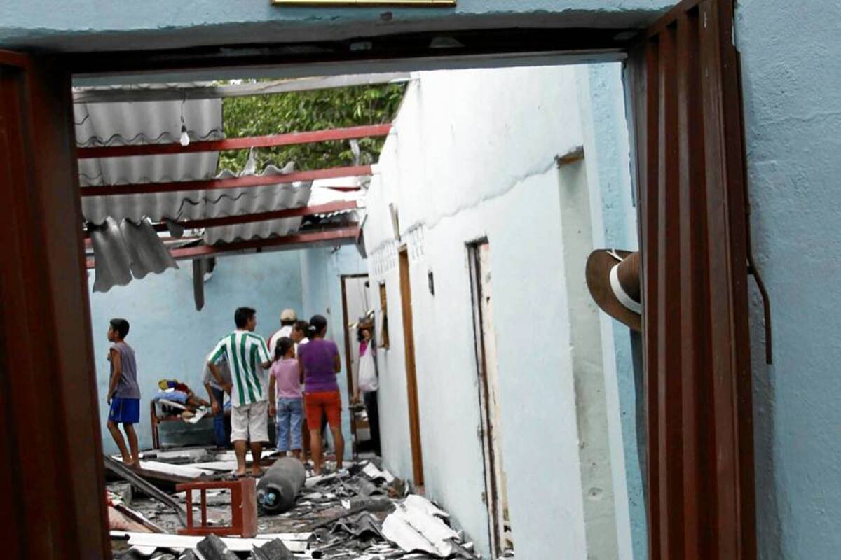 La bomba de amonal era de bajo alcance por lo que no hubo heridos. (Foto: Archivo / VANGUARDIA LIBERAL)