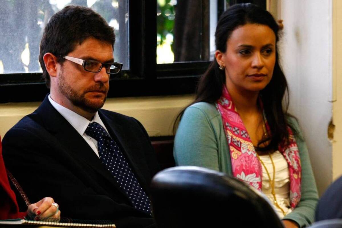 Oskar Schroeder y Camila Reyes del Toro. (Foto: Colprensa/VANGUARDIA LIBERAL)
