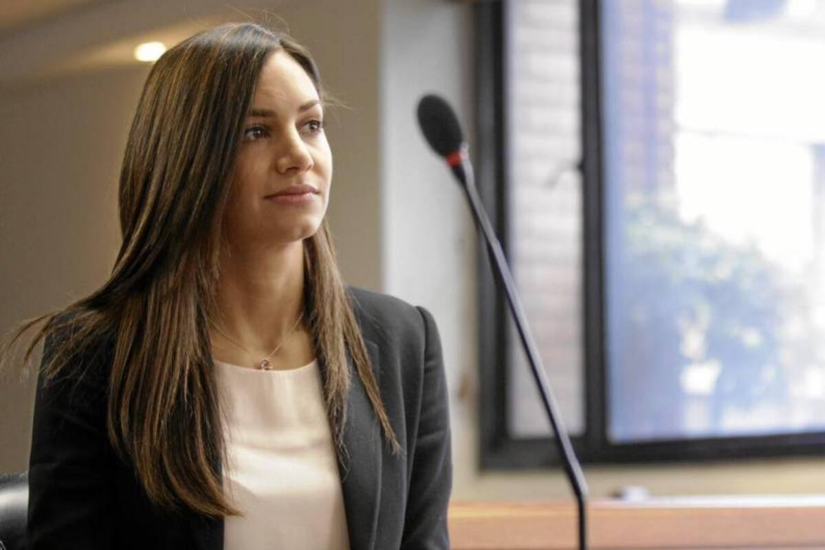 Valerie Domínguez no aceptó cargos imputados en su contra por AIS (Foto: Colprensa/VANGUARDIA LIBERAL)