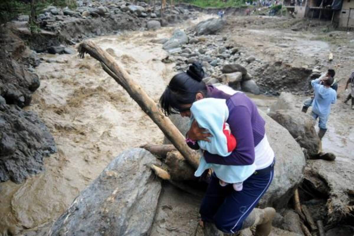Avalanchas e inundaciones, consecuencias del invierno.(Foto: Colprensa/VANGUARDIA LIBERAL)