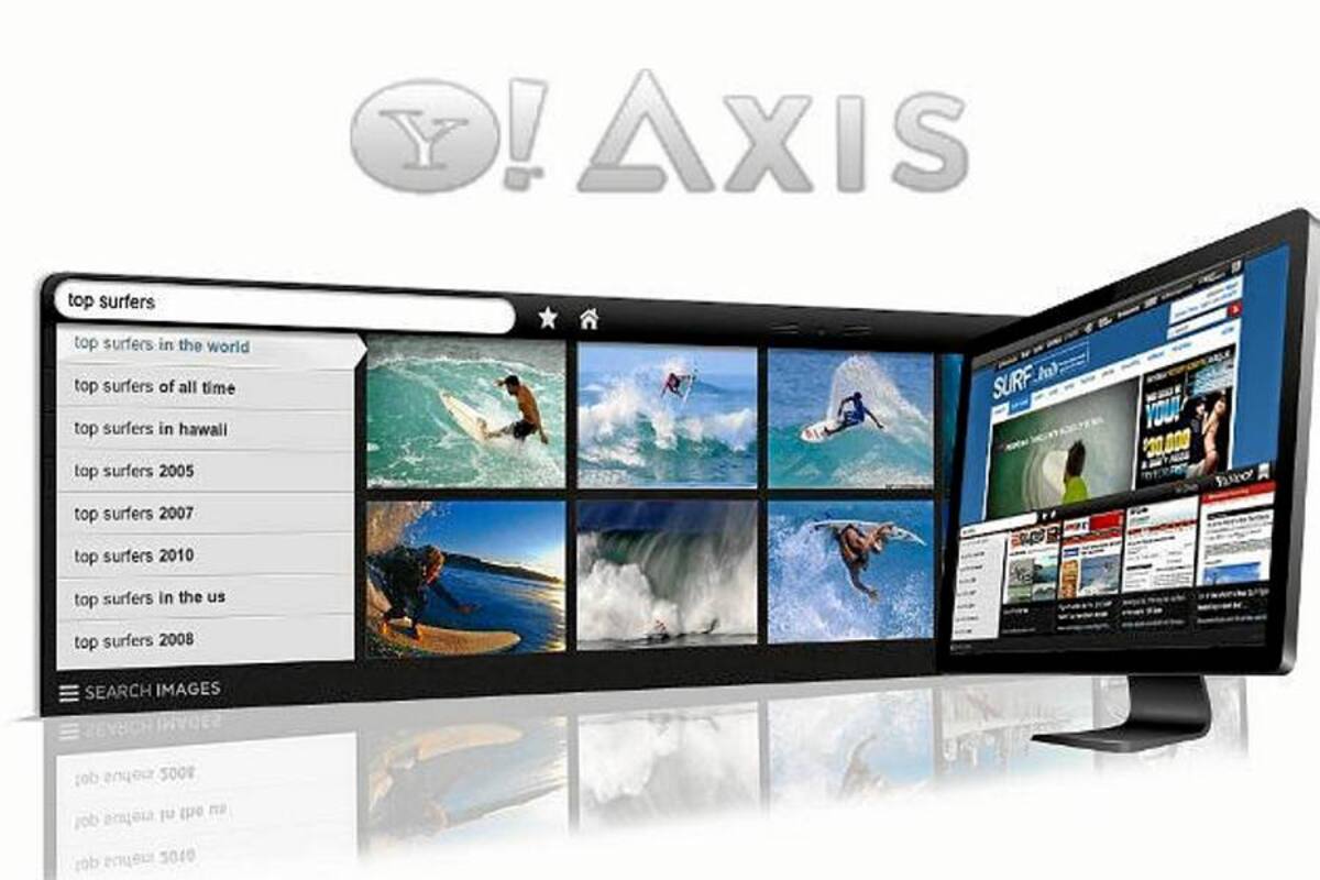 Axis, el nuevo buscador de Yahoo, permite navegar sin salir de su página web (Foto: Tomado de Internet/ VANGUARDIA LIBERAL)
