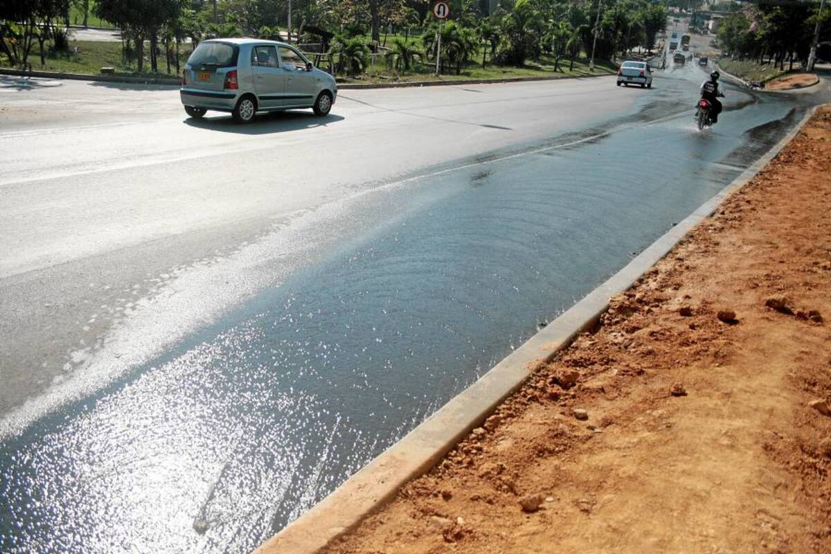 15 derrumbes afectan la bocatoma del acueducto en Piedecuesta (Foto: Archivo/VANGURDIA LIBERAL)
