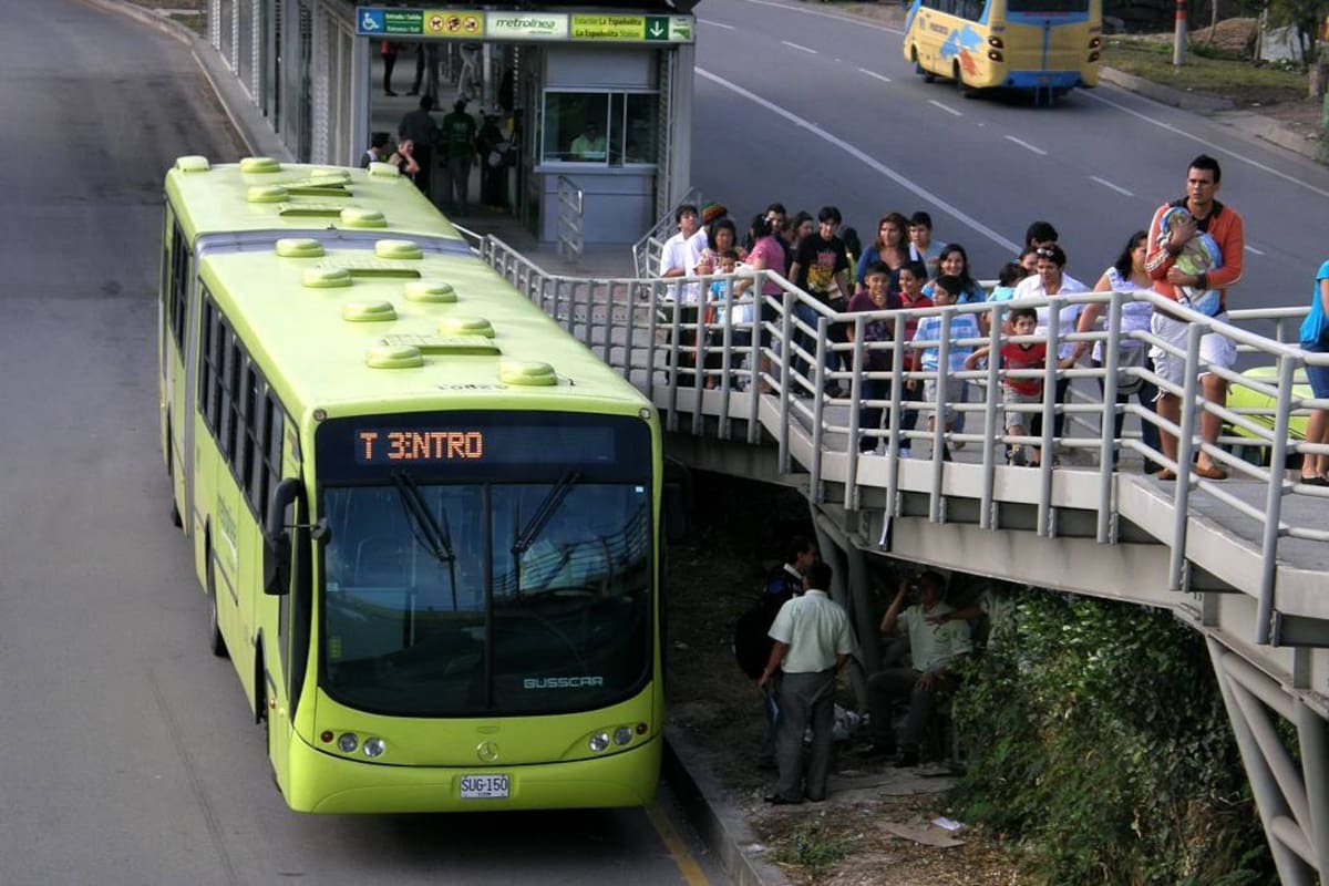 Por cuatro horas Piedecuesta no tendrá servicio de Metrolínea (Foto: ARCHIVO/VANGUARDIALIBERAL)