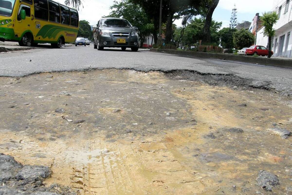 ¿Cuál es el sector con más huecos en Bucaramanga? (Foto: Archivo/VanguardiaLiberal)