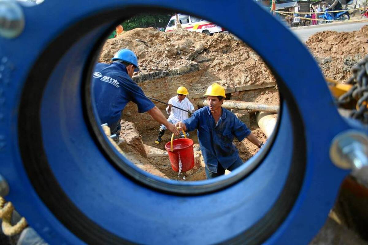 Concejo le pide al AMB que preste servicios de alcantarillado y de aseo (Foto: Archivo/VANGUARDIA LIBERAL)