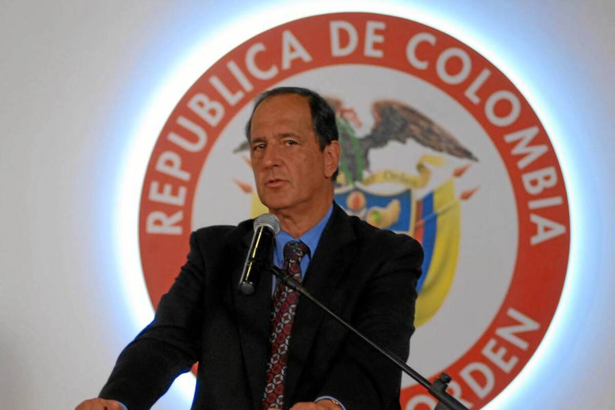 Juan Camilo Restrepo, ministro de Agricultura (Foto: Archivo/VANGUARDIA LIBERAL)
