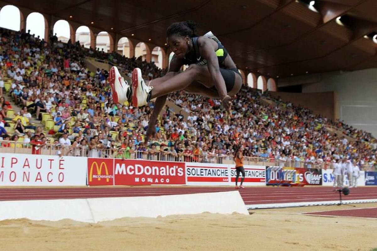 Caterine Ibargüen gana en Liga de Diamante de China (Foto: Tomada de internet/VANGUARDIA LIBERAL)