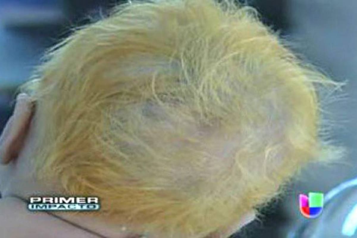 Madre le tintura el cabello a su bebé y la abandona (Foto: Tomada de Internet/ VANGUARDIA LIBERAL)