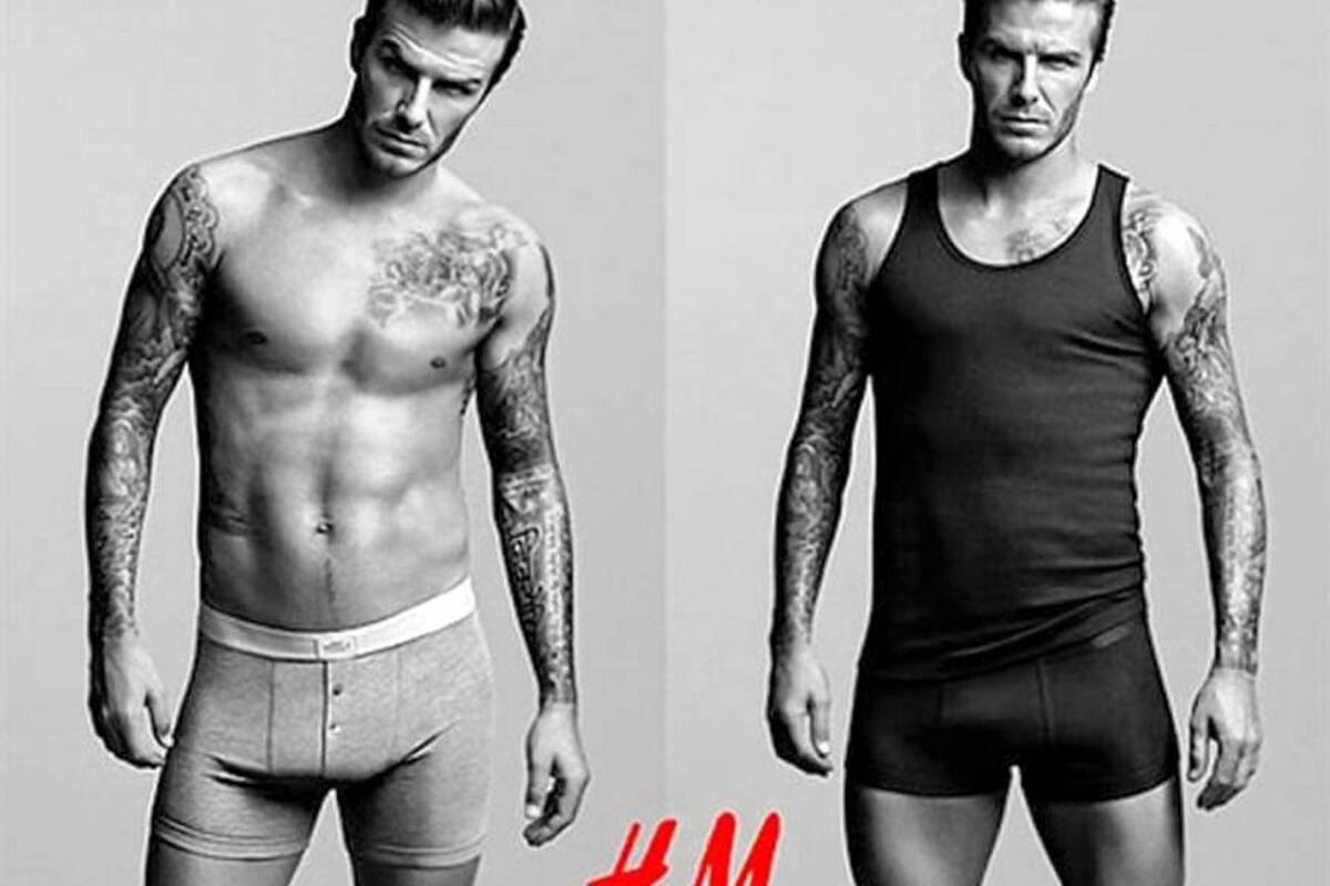 Beckham protagoniza la campaña de H&M para el Super Bowl (Foto: Tomada de Internet/VanguardiaLiberal)
