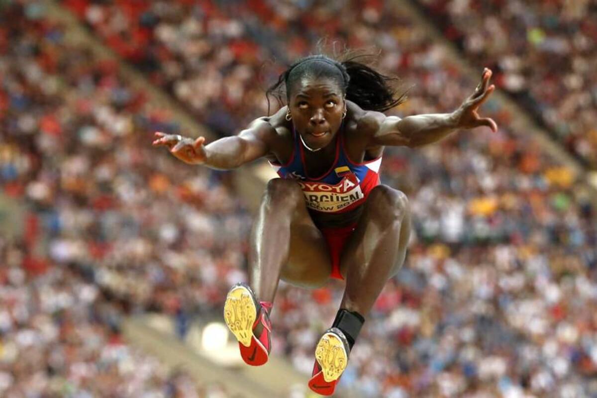 Historia de cómo Caterine Ibargüen derrotó la pobreza y conquistó el mundo (Foto: EFE / VANGUARDIA LIBERAL)