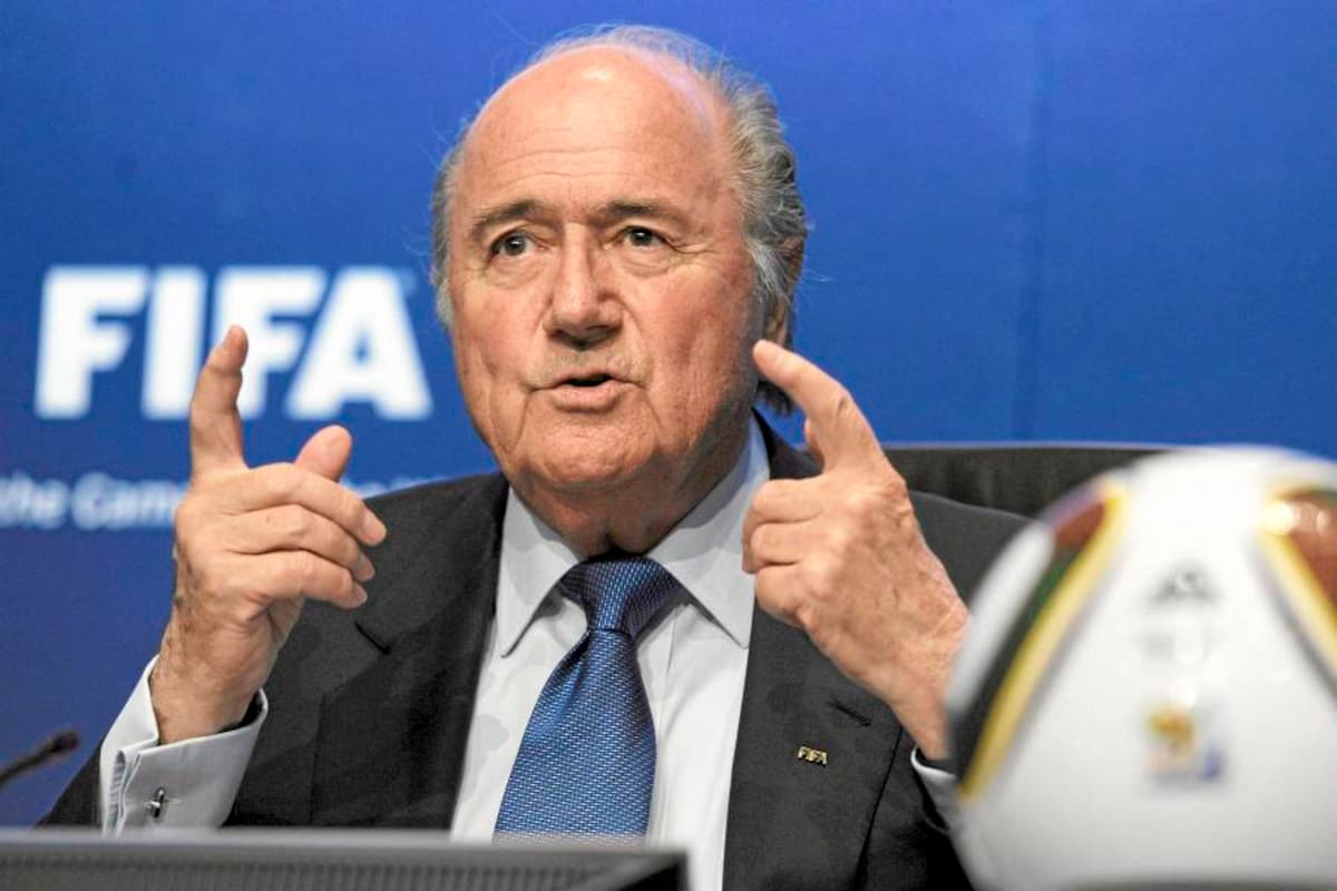 Joseph Blatter, presidente de la Fifa. (Foto: Tomada de internet)