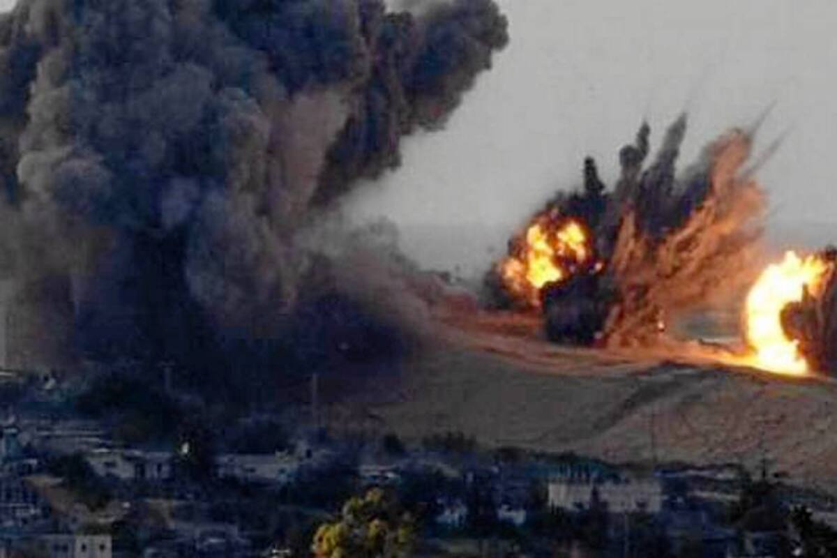 Nuevos bombardeos violentos en la ciudad de Gaza (Foto: Tomado de Internet/ VANGUARDIA LIBERAL)