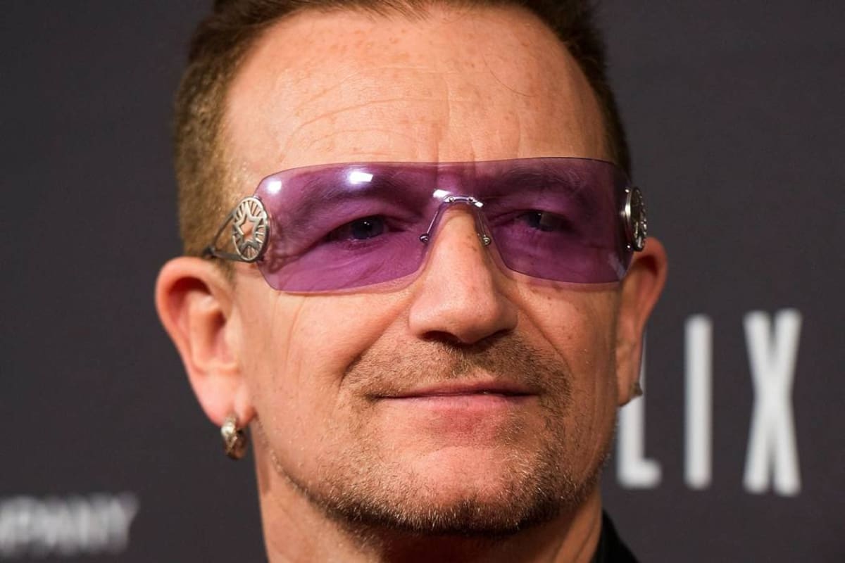Cantante Bono fue operado tras accidente en bicicleta (Foto: AFP / VANGUARDIA LIBERAL)