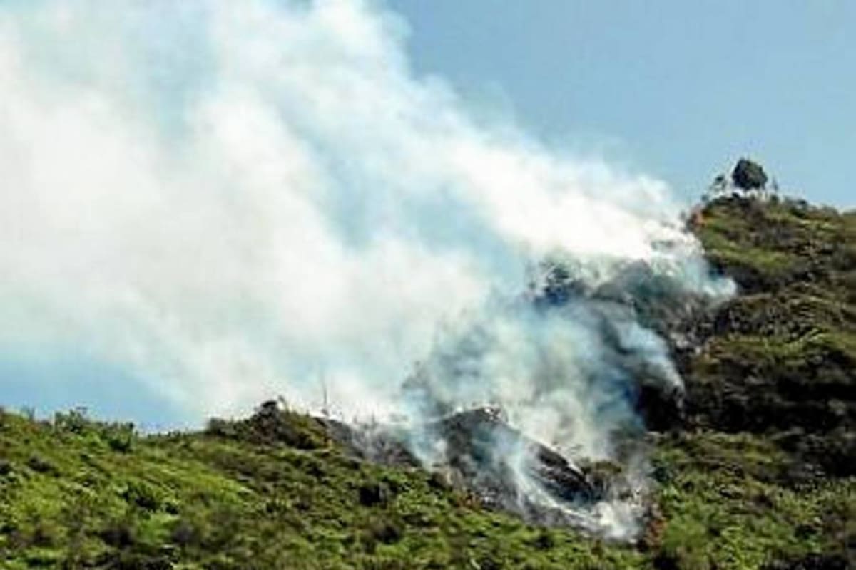 Incendio en la vereda Combita de Onzaga consume 200 hectáreas (Foto: Archivo/VANGUARDIA LIBERAL)