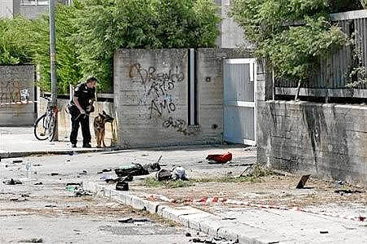 Italia busca al delincuente que activó la bomba en una escuela (Foto: AFP/VANGUARDIA LIBERAL)