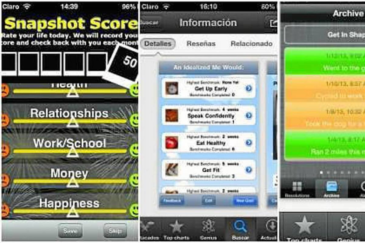 Sus buenos propósitos ahora se pueden descarga en el celular (Foto: Tomada de internet/VANGUARDIA LIBERAL)