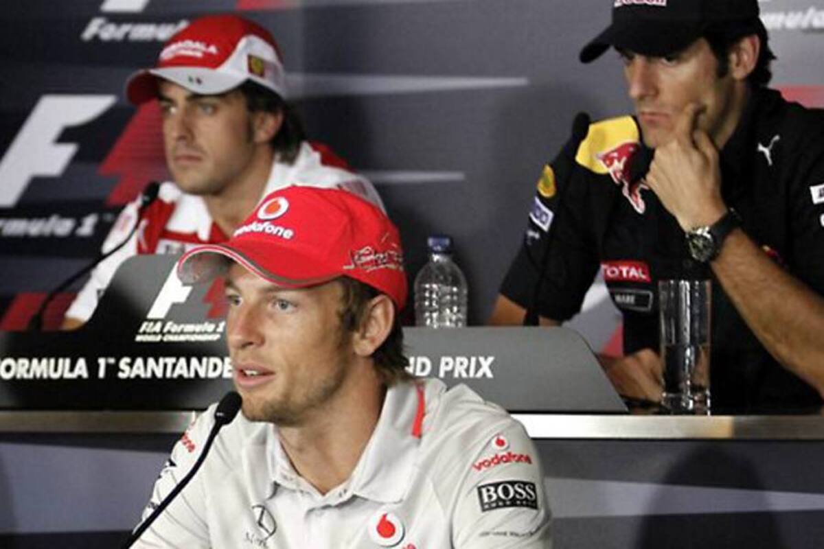 Button, Alonso y Webber pelean por el subcampeonato en la última carrera (Foto: Tomada de Internet/ VANGUARDIA LIBERAL)