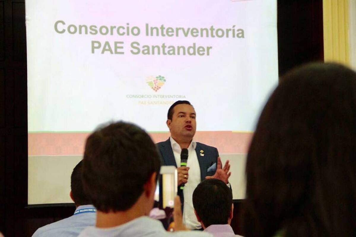 Gobernación de Santander respondió a acusaciones por irregularidades en el PAE (Foto: Twitter de la Gobernación de Santander / VANGUARDIA LIBERAL)