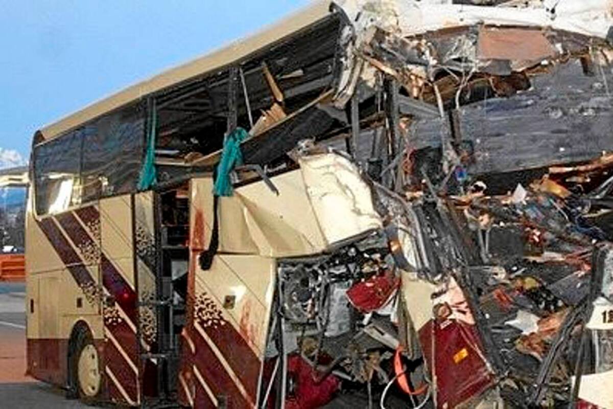 Vuelven a Bélgica las niñas heridas graves en accidente de autobús de Suiza (Foto: Efe /VANGUARDIA LIBERAL)
