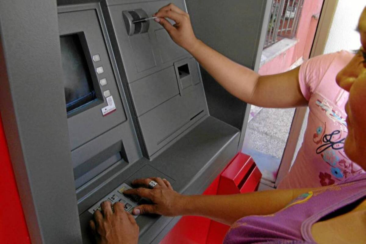 Advertencia sobre modalidad de robo en cajeros automáticos (Foto: Archivo/VANGUARDIA LIBERAL)