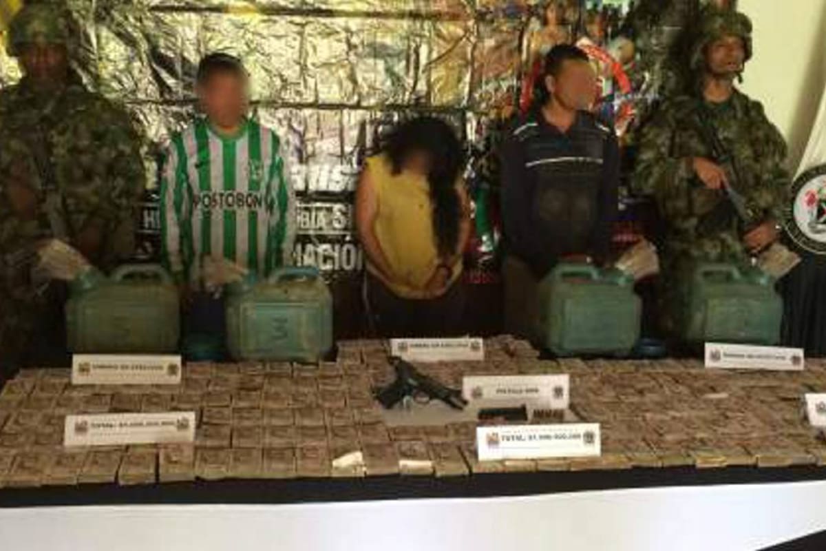 Descubren guaca de las Farc con más de 1.000 millones de pesos (Foto: Colprensa/VANGUARDIALIBERAL)