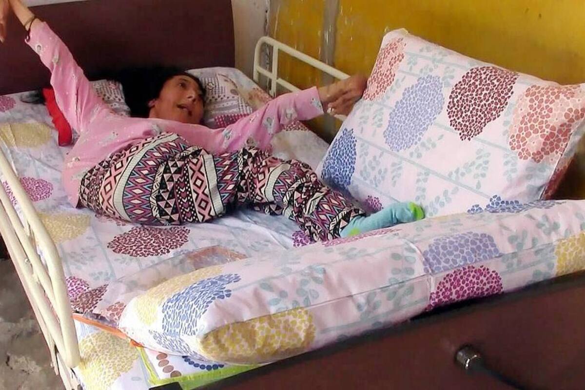 Santandereana con parálisis cerebral esperó 32 años para tener una cama adecuada (Foto: Suministrada /VANGUARDIA LIBERAL)