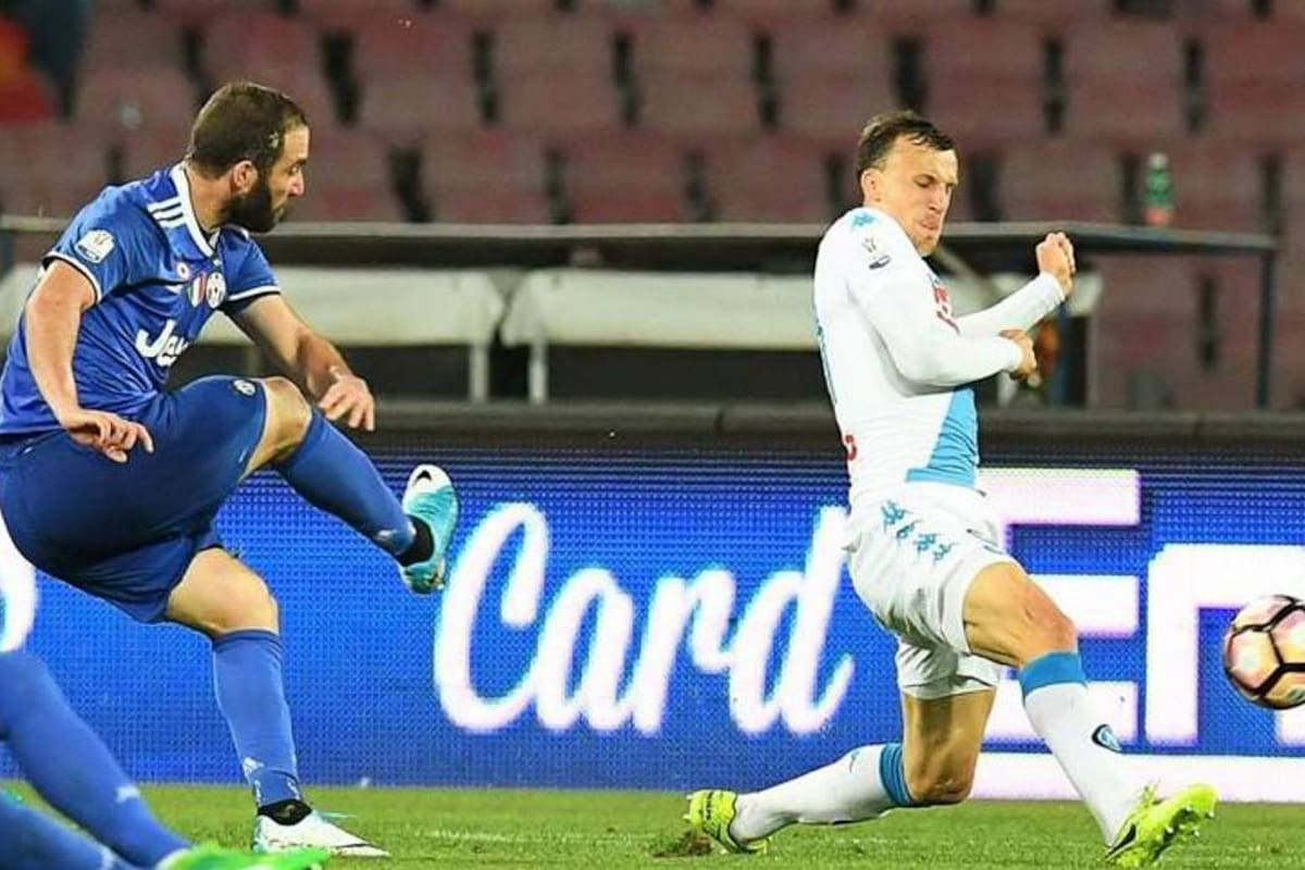 Con Cuadrado todo el partido, Juventus derrotó al Nápoles y jugará la final de Copa Italia (Foto: AFP/VANGUARDIA LIBERAL)