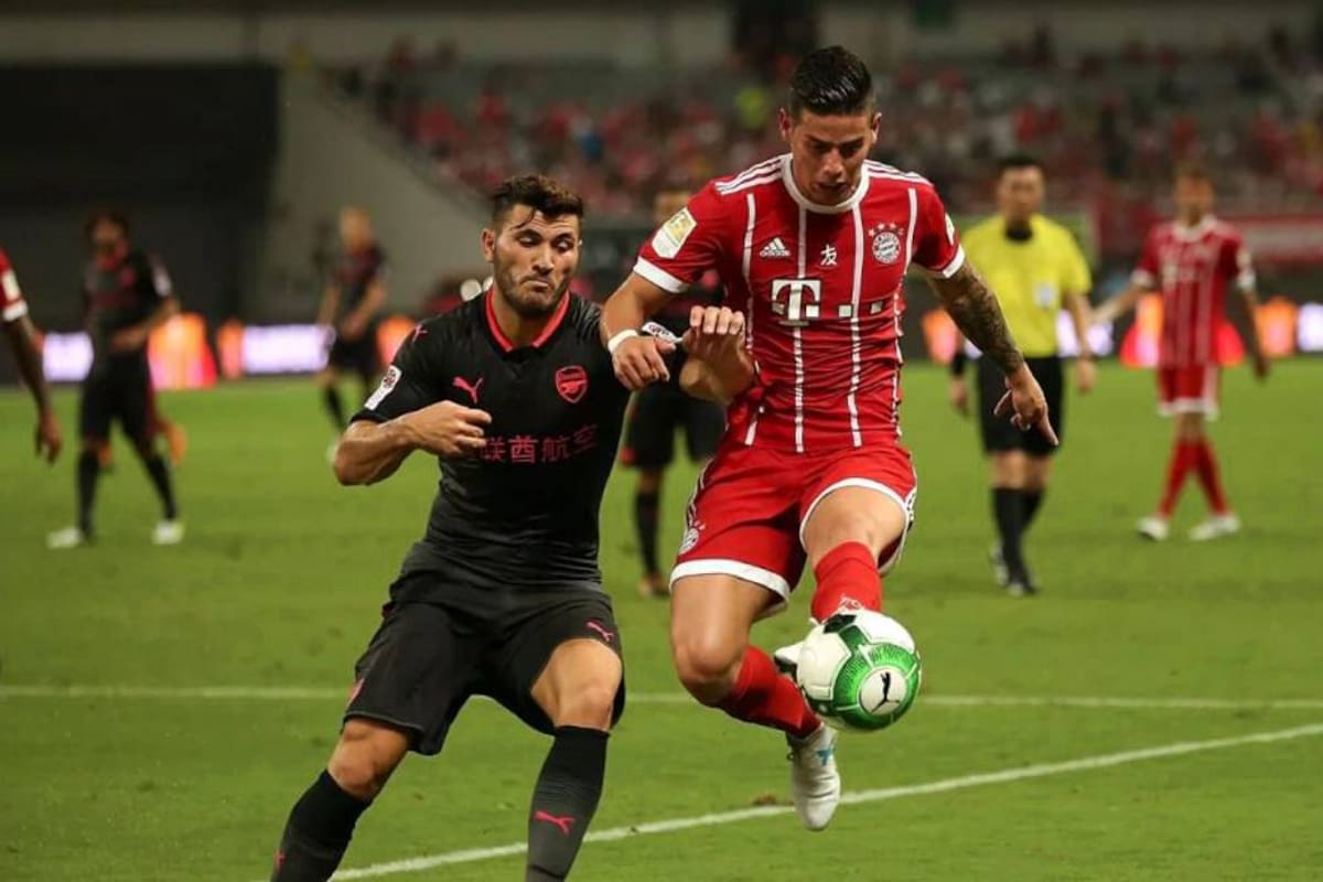No se pierda la actuación de James Rodríguez contra el Arsenal (Foto: Suministrada/VANGUARDIA LIBERAL)