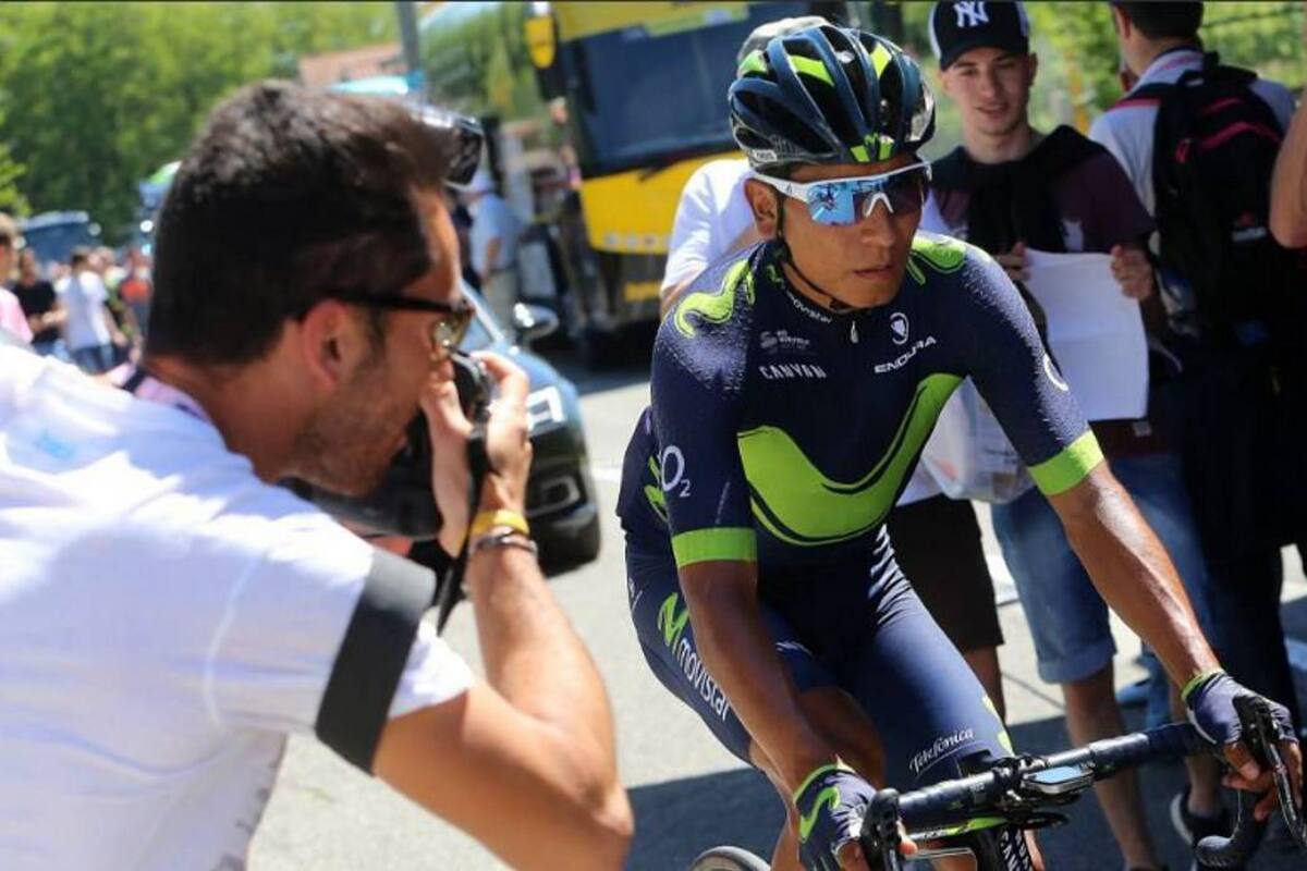 Nairo Quintana quedó a 31 segundos del liderato del Giro de Italia (Foto: Tomada de Twitter)