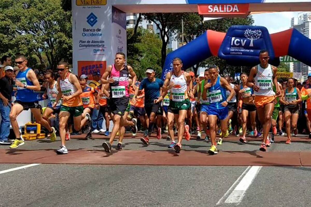 ¿Cómo se vio y se corrió el ¼ de Maratón en Bucaramanga? (Foto: MILTON VELOSA/VANGUARDIA LIBERAL)