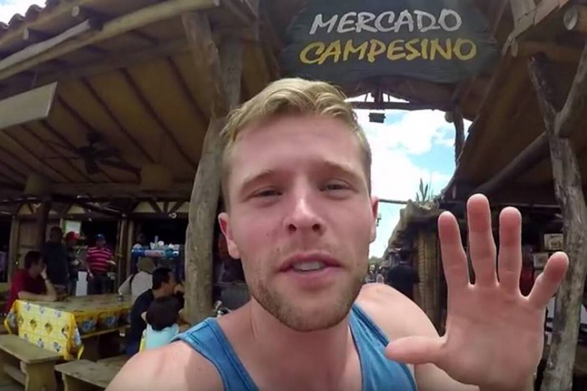 Youtuber ‘gringo’ viajó a Santander en busca de pepitoria y mujeres ‘bravas’ (Foto: TOMADO DE YOUTUBE.COM/VANGUARDIA LIBERAL)