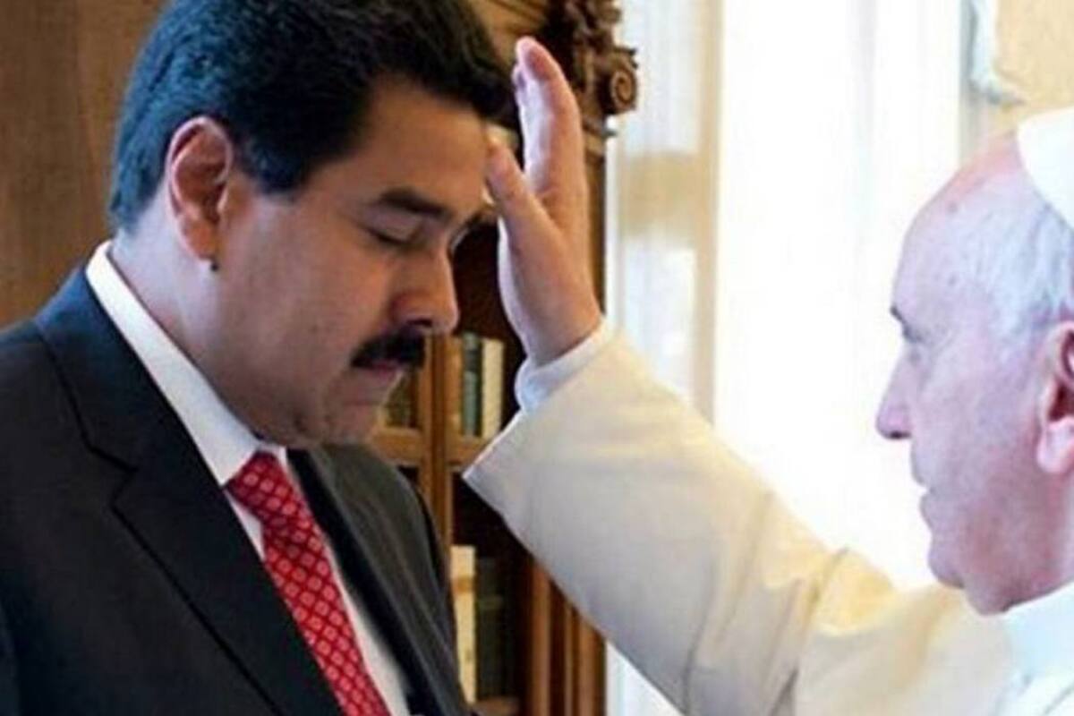 La visita se produce un día después de presentarse la toma violenta de la Asamblea nacional por parte de simpatizantes chavistas (Foto: TOMADA DE TWITTER/VANGUARDIA LIBERAL)