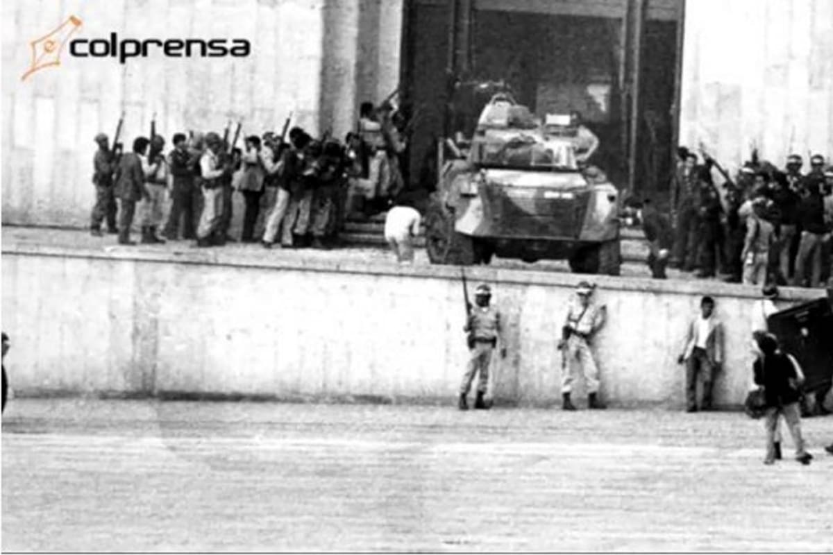 Escenas del palacio de justicia, 30 años después (Foto: Colprensa /VANGUARDIA LIBERAL)