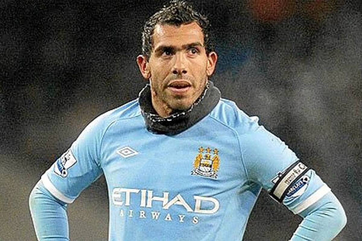 Tévez podría sentarse en el banquillo de Manchester City ante Chelsea (Foto: Tomada de Internet/VanguardiaLiberal)