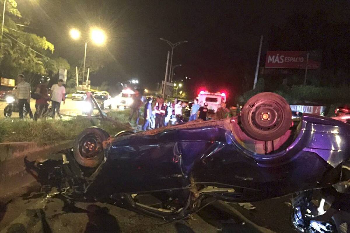 Investigan si piques ilegales causaron grave accidente en Floridablanca (Foto: Suministrada VEEDURIA CIUDADANA PODER MOTERO/VANGUARDIA LIBERAL)