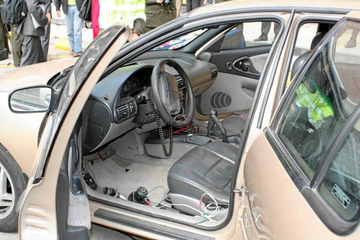 Capturado por 'carro bomba' sería del frente séptimo de las Farc (Foto: Colprensa/VANGUARDIA LIBERAL)