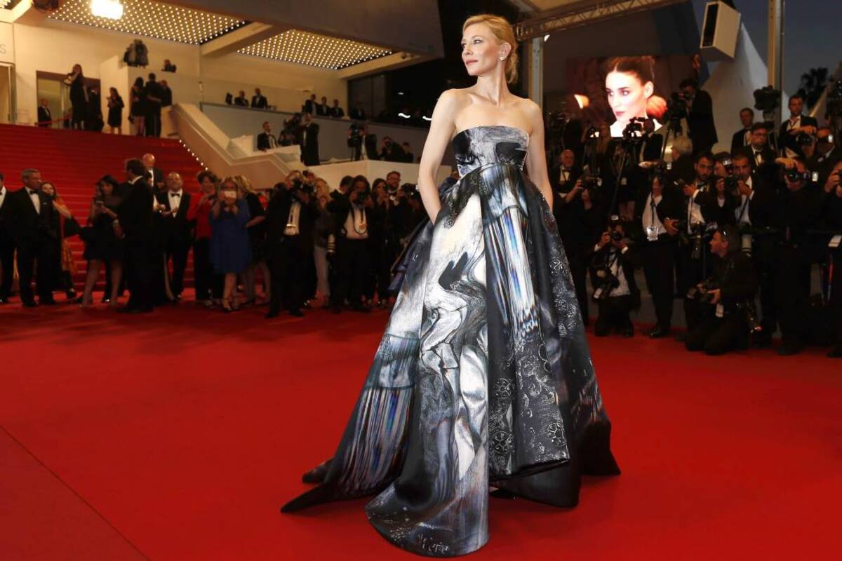 Cate Blanchett, un espectáculo sobre la alfombra roja de Cannes (Foto: EFE/VANGUARDIA LIBERAL)