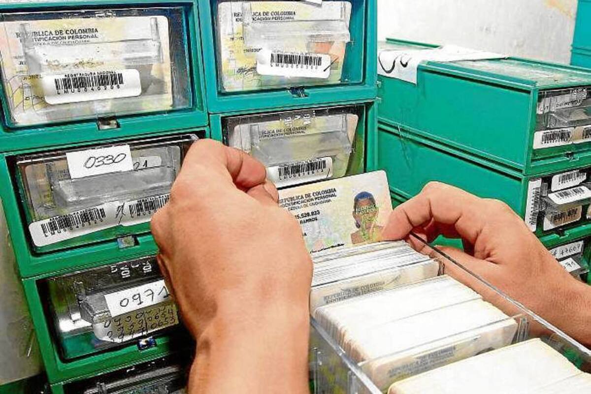 Presentan la nueva tarjeta de identidad biométrica (Foto: Archivo/VANGUARDIA LIBERAL)