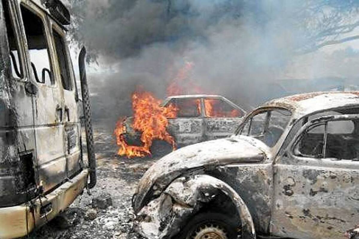 Siete años de cárcel para un pirómano que quemó más de cien carros en Berlín (Foto: Tomada de internet/VANGUARDIA LIBERAL)